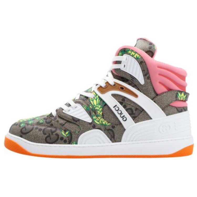 Gucci High-Top Sneaker 'Beige Brown' 673029-UIR30-9792