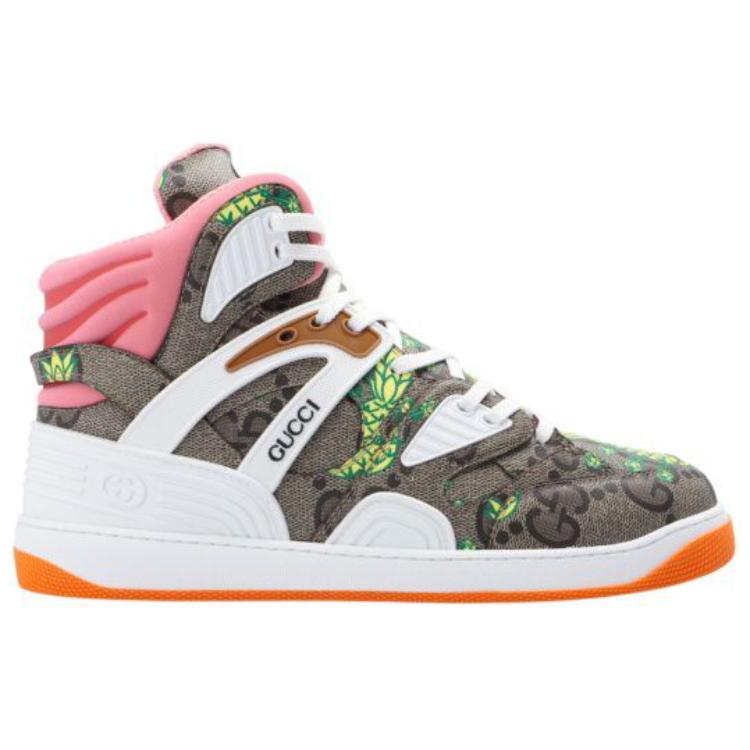Order Gucci High-Top Sneaker 'Beige Brown' 673029-UIR30-9792