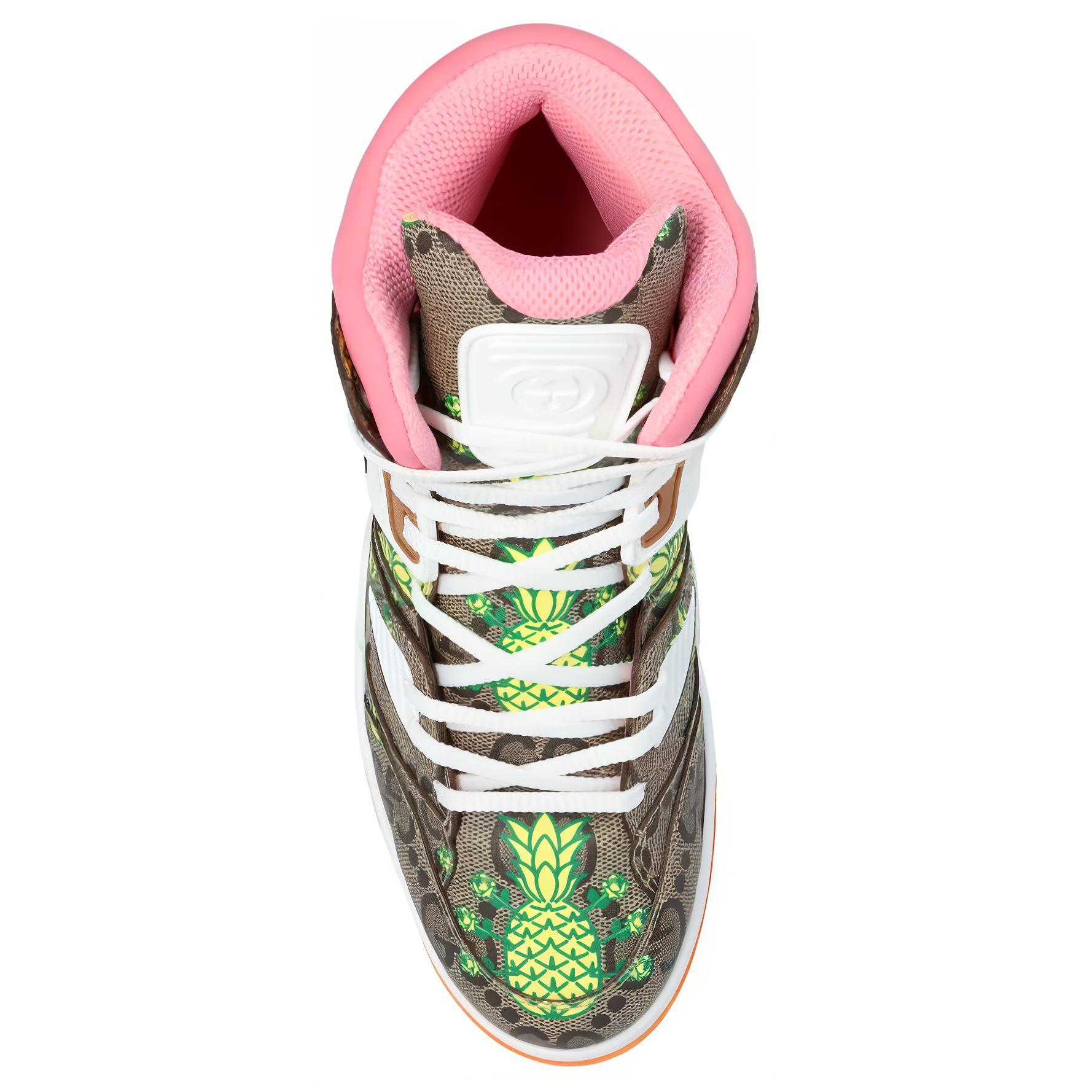 Purchase Gucci High-Top Sneaker 'Beige Brown' 673029-UIR30-9792