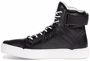 Gucci High-Top Sneaker 'Black Fashion' 431141-CWD20-1000 Gucci High-Top Sneaker 'Black Fashion' 431141-CWD20-1000