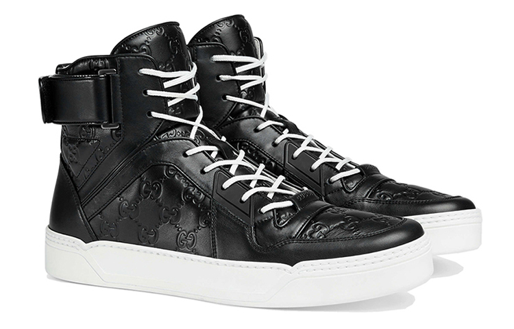 Order Gucci High-Top Sneaker 'Black Fashion' 431141-CWD20-1000