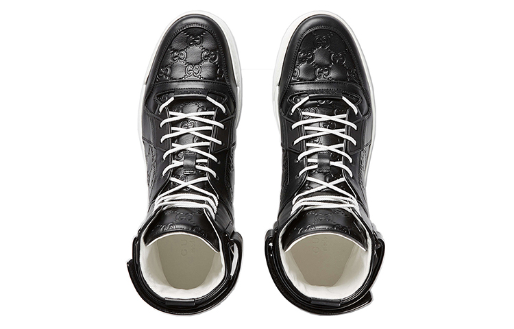 Lookbook Gucci High-Top Sneaker 'Black Fashion' 431141-CWD20-1000