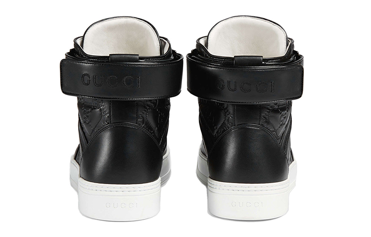 Shop Gucci High-Top Sneaker 'Black Fashion' 431141-CWD20-1000