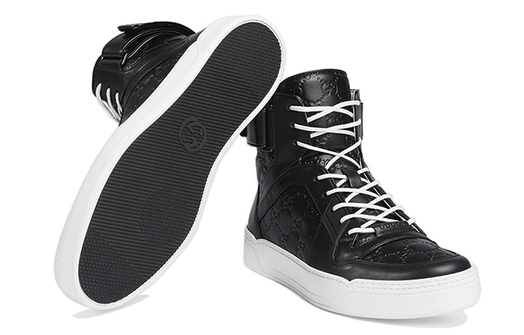Purchase Gucci High-Top Sneaker 'Black Fashion' 431141-CWD20-1000