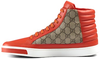 Gucci High-Top Sneaker 'Orange' 386740-A9LN0-7561 Gucci High-Top Sneaker 'Orange' 386740-A9LN0-7561