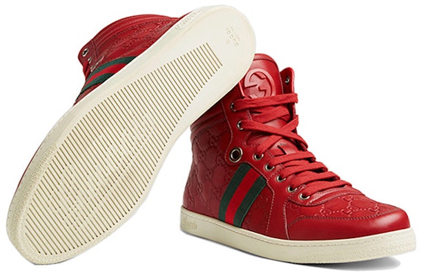 Zapatillas Gucci High-Top 'Cuero Rojo' 221825-A9L90-6461 Purchase Zapatillas Gucci High-Top 'Cuero Rojo' 221825-A9L90-6461