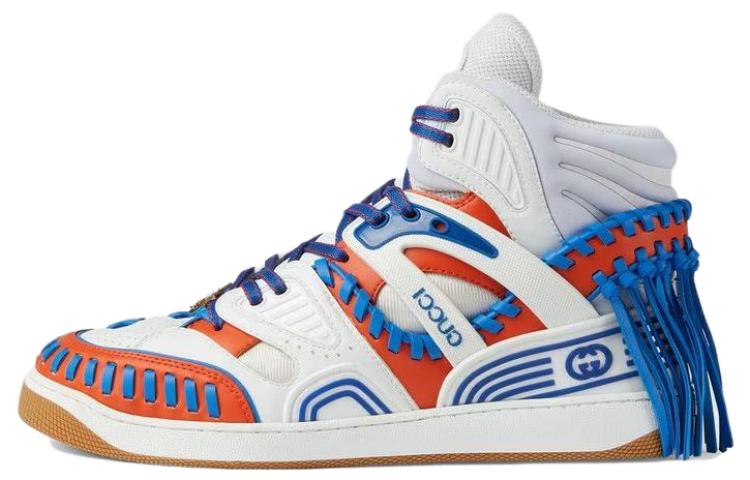 Gucci High-Top Sneaker 'White Fashion Round Toe' 723274-FAAZ5-7544