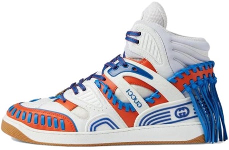 GUCCI古馳 時尚圓頭 高筒 平底鞋 男款 白色 Buy GUCCI古馳 時尚圓頭 高筒 平底鞋 男款 白色