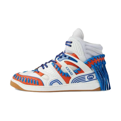 Gucci High-Top Sneaker 'White Fashion Round Toe'