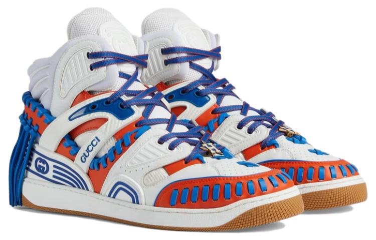 Order Gucci High-Top Sneaker 'Fashion Putih Hujung Bulat' 723274-FAAZ5-7544