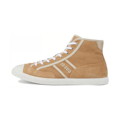 Gucci High-Top Sneakers 'Beige Suede'