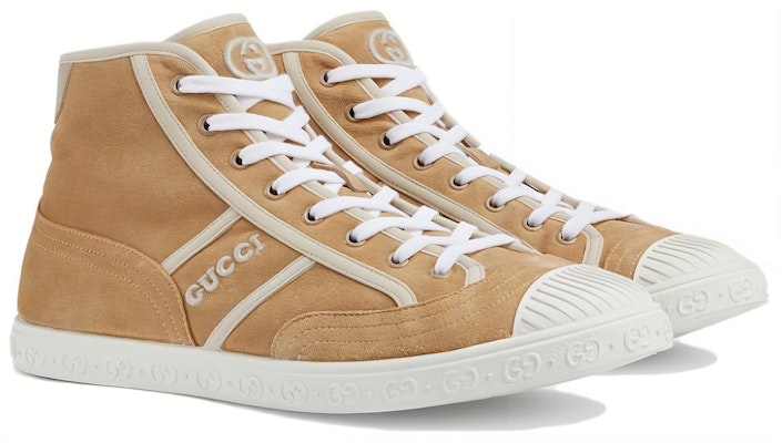 Gucci High-Top Sneakers 'Beige Suede' 759064-AACN0-9546 Order Gucci High-Top Sneakers 'Beige Suede' 759064-AACN0-9546