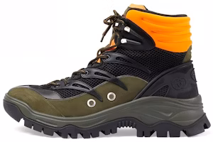 Gucci High-Top Sneakers 'Green Leather' 698779-2KD20-1069 Gucci High-Top Sneakers 'Green Leather' 698779-2KD20-1069