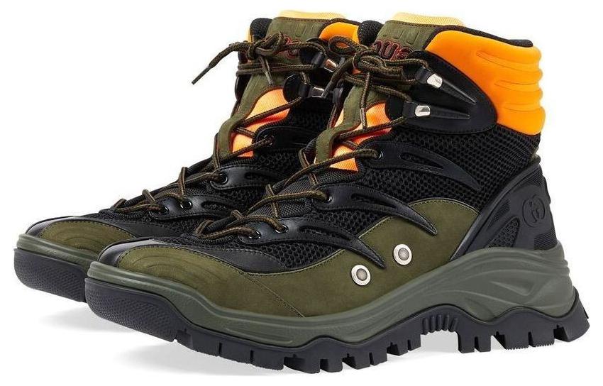 Lookbook Sneakers Alti Gucci ''Pelle Verde'' 698779-2KD20-1069