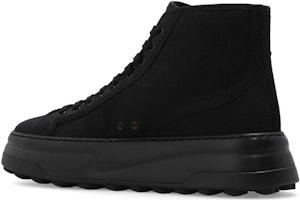 グッチ 黒ハイカットキャンバススニーカー 745999-20Q20-1000 Lookbook グッチ 黒ハイカットキャンバススニーカー 745999-20Q20-1000