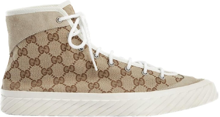 Gucci High-Top Canvas Sneakers 'Distressed Beige' 738995-FABQA-9796 Order Gucci High-Top Canvas Sneakers 'Distressed Beige' 738995-FABQA-9796