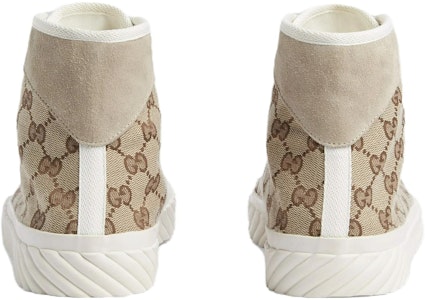Zapatillas Altas Gucci de Lona 'Beige Desgastado' 738995-FABQA-9796 Purchase Zapatillas Altas Gucci de Lona 'Beige Desgastado' 738995-FABQA-9796