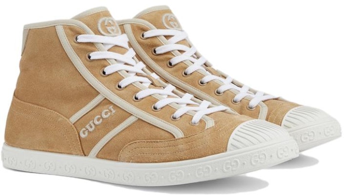 Sneakers Tinggi Gucci 'Suede Coklat Muda' 759064-AACN0-9546 Order Sneakers Tinggi Gucci 'Suede Coklat Muda' 759064-AACN0-9546