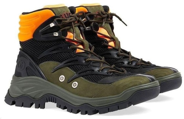 Zapatillas Gucci High-Top 'Cuero Verde' 698779-2KD20-1069 Shop Zapatillas Gucci High-Top 'Cuero Verde' 698779-2KD20-1069