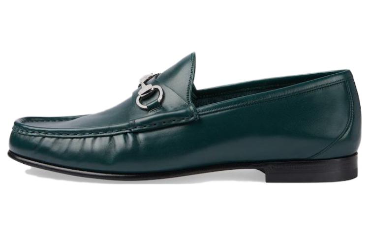Gucci Horsebit 1953 Loafer 'Green Leather' 757769-AACFG-3154