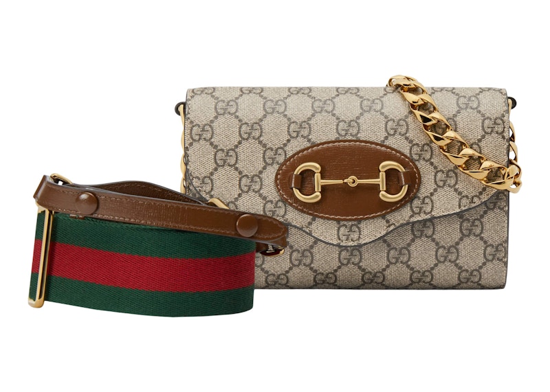 Gucci Horsebit 1955 Bag Mini GG Supreme Beige/Ebony