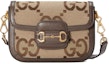 Buy Gucci Horsebit 1955 Jumbo GG Mini Bag Camel/Ebony