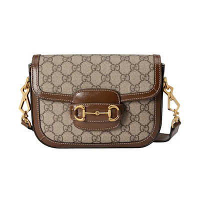 Gucci Horsebit 1955 Mini Bag Beige/Ebony