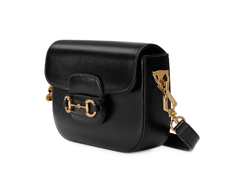 Order Beg Mini Gucci Horsebit 1955 Hitam