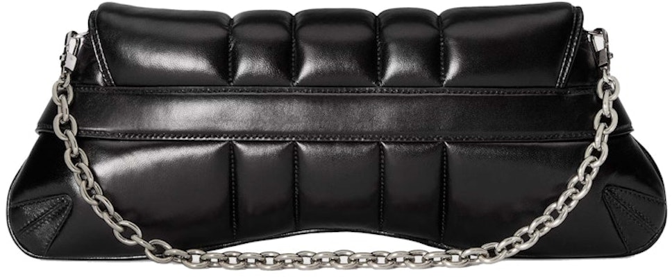 Gucci Horsebit Chain Medium Shoulder Bag Black Order Gucci Horsebit Chain Medium Shoulder Bag Black