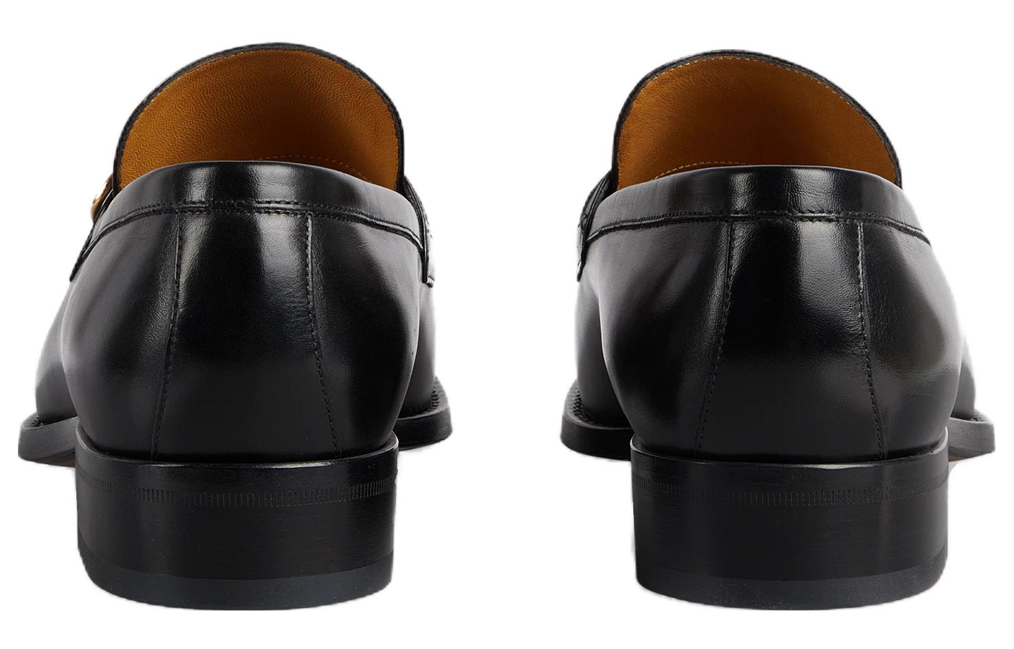 Gucci Horsebit Flat Loafers 'Black' 圖 4