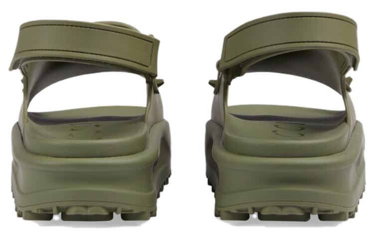 Shop Gucci Sandal Platform Hijau dengan Logo G Terkait 747752-JAAC9-3300