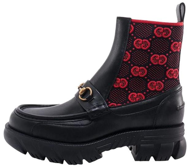 gucci-horsebit-gg-jersey-boot-black-red-718708-aaa-4-y-1071