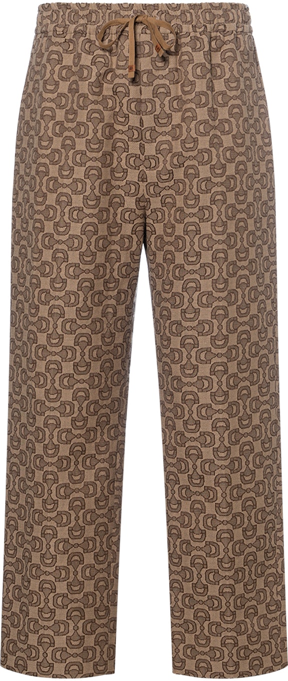 gucci-horsebit-jacquard-tapered-casual-pants-beige-fw-22-698725-z8-a1-o-9742