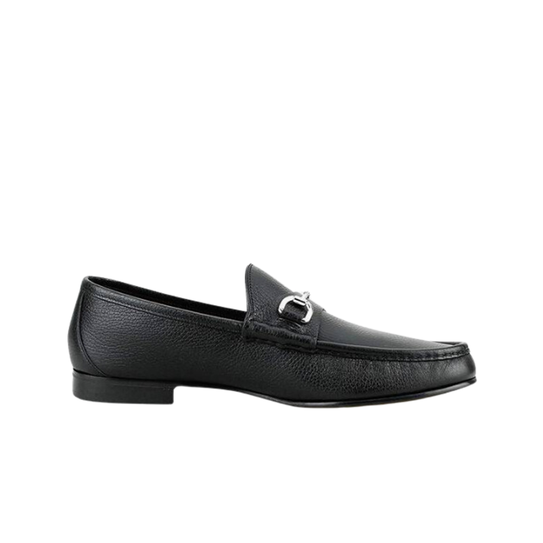 Gucci Horsebit Leather Loafers Black