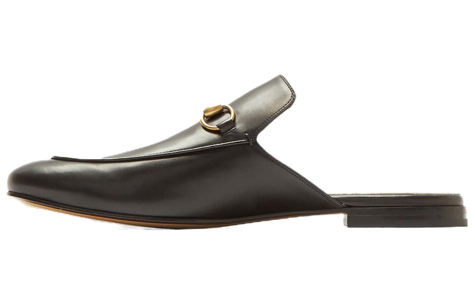 Gucci Horsebit Leather Slipper 'Black' 426219-BLM00-1000
