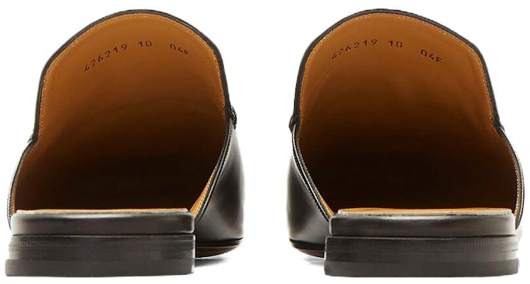 Gucci Horsebit Leather Slipper 'Black' 426219-BLM00-1000 Purchase Gucci Horsebit Leather Slipper 'Black' 426219-BLM00-1000