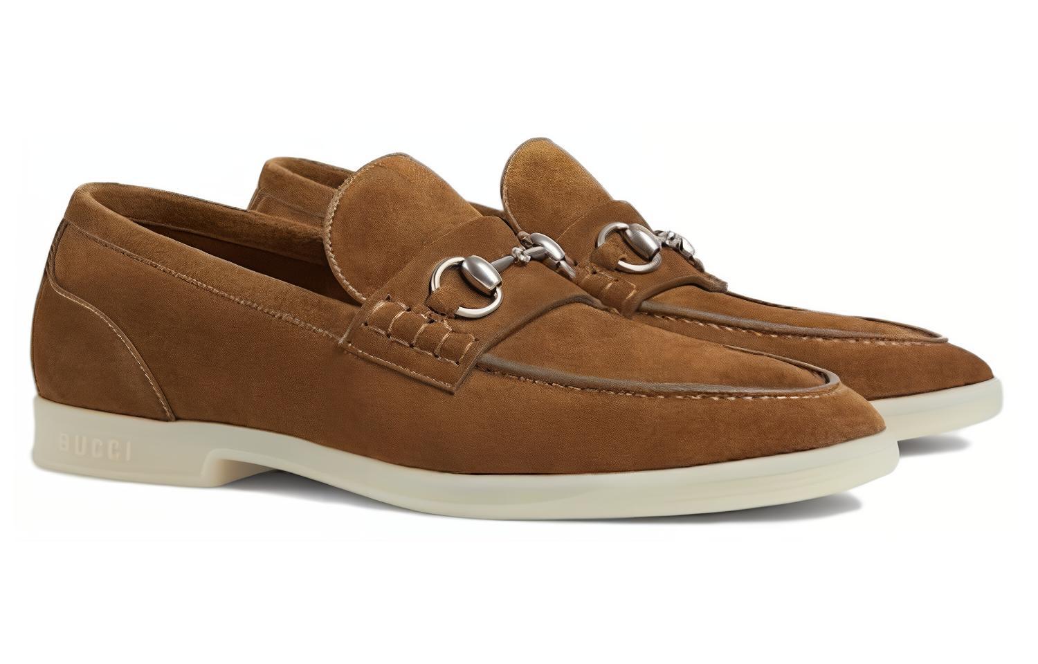 Lookbook Gucci Horsebit Loafer 'Brown' 782672-AACVH-2110
