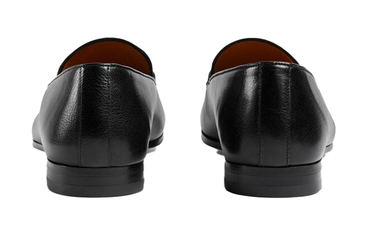 Purchase GUCCI 古馳 馬嚼頭扣樂福鞋 黑色