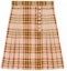 Buy GUCCI Horsebit Plaid Wool A-Line Mini Skirt Pelbagai Warna 643331-ZAF2U-9844