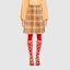 Lookbook GUCCI Horsebit Plaid Wool A-Line Mini Skirt Pelbagai Warna 643331-ZAF2U-9844