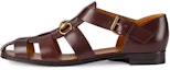 Buy Sandal Gucci Horsebit 'Burgundy' 657488-UCR00-6039