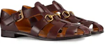 Lookbook Gucci Horsebit Sandal 'Burgundy'