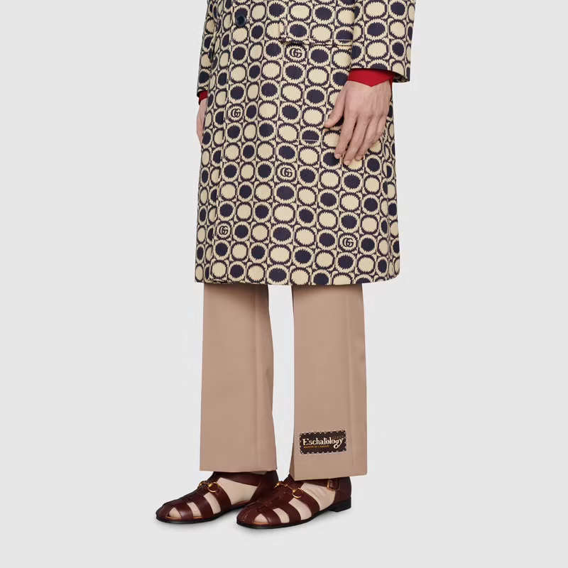 Details for Gucci Horsebit Sandal 'Burgundy'