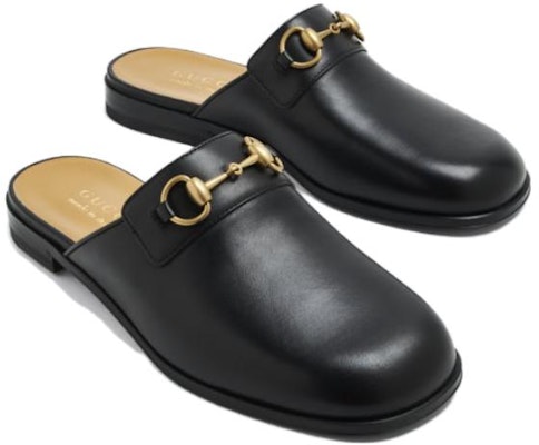 Gucci Horsebit Slipper 'Black' 7236541W6001000 Lookbook Gucci Horsebit Slipper 'Black' 7236541W6001000