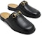 Gucci Horsebit Selipar 'Hitam' 7236541W6001000