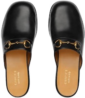 Pantuflas Gucci Horsebit 'Negras' 7236541W6001000 Shop Pantuflas Gucci Horsebit 'Negras' 7236541W6001000