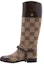 Buy But Kasut Tinggi Gucci Horsebit 'Beige Coklat' 675658-UKO50-2597