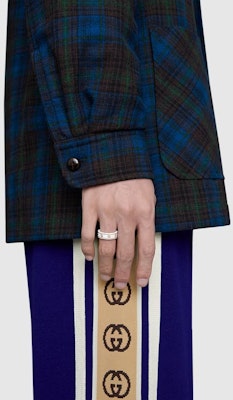 GUCCI Icon Interlocking G 18K Gold Ring Fashion Accessory YBC606826002 Shop GUCCI Icon Interlocking G 18K Gold Ring Fashion Accessory YBC606826002