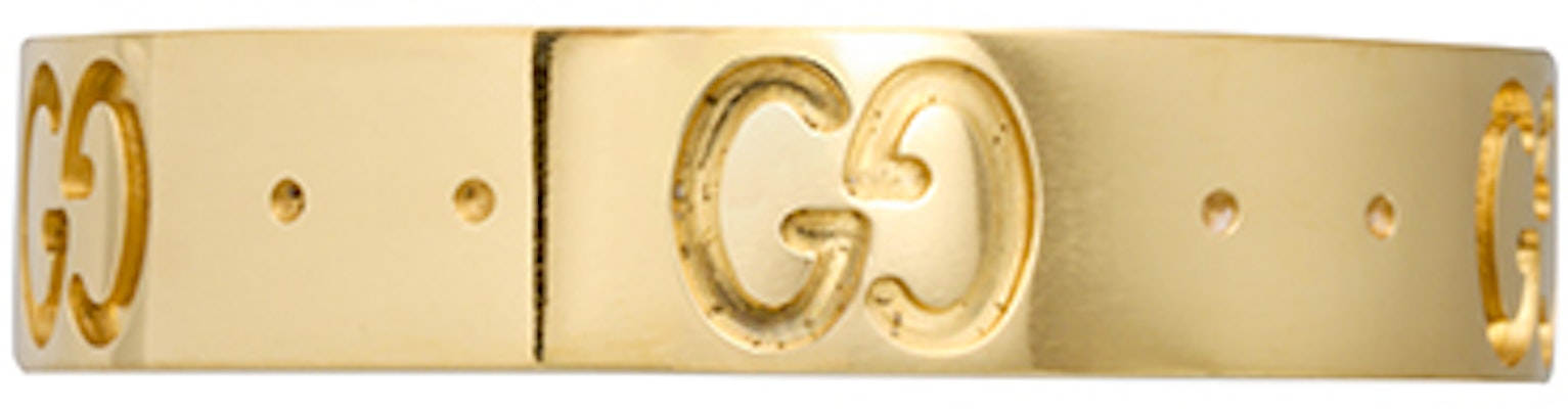 GUCCI Icon Narrow 18K Gold Ring Unisex 660070-J8500-8000 Details for GUCCI Icon Narrow 18K Gold Ring Unisex 660070-J8500-8000