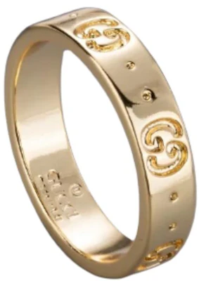 Anillo GUCCI Icon Serie Oro 18K Estrecho Unisex Pareja Oro 18K 660070-J8500-8000-1 Lookbook Anillo GUCCI Icon Serie Oro 18K Estrecho Unisex Pareja Oro 18K 660070-J8500-8000-1